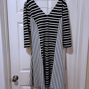 COPY - Lane Bryant Size 16 Dress with corset detail on back